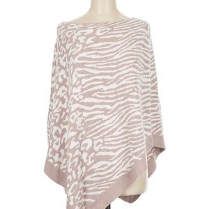 Barefoot Dreams Animal Print Poncho